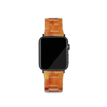 Řemínek Apple Watch v koňaku