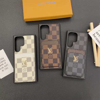 SAMSUNG GALAXY PETITE MALLE POUZDRA NA TELEFON DRŽÁK KARTY MONOGRAM PLÁTNO