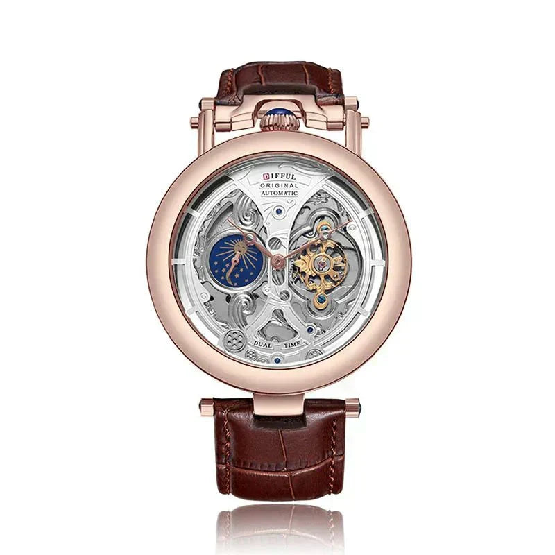 CrystalX Skeleton Men's Mechanical Watch