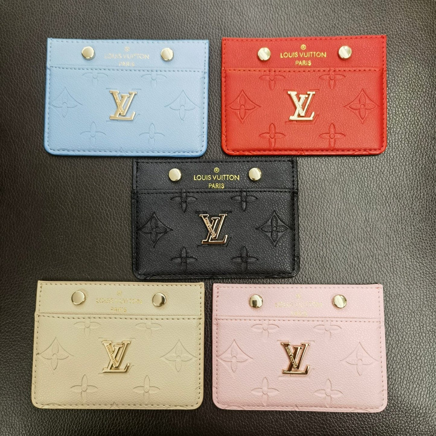 محفظة حامل بطاقات رفيعة من Lou Signature