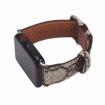 Banna Apple Watch Leathar Ardchaighdeáin