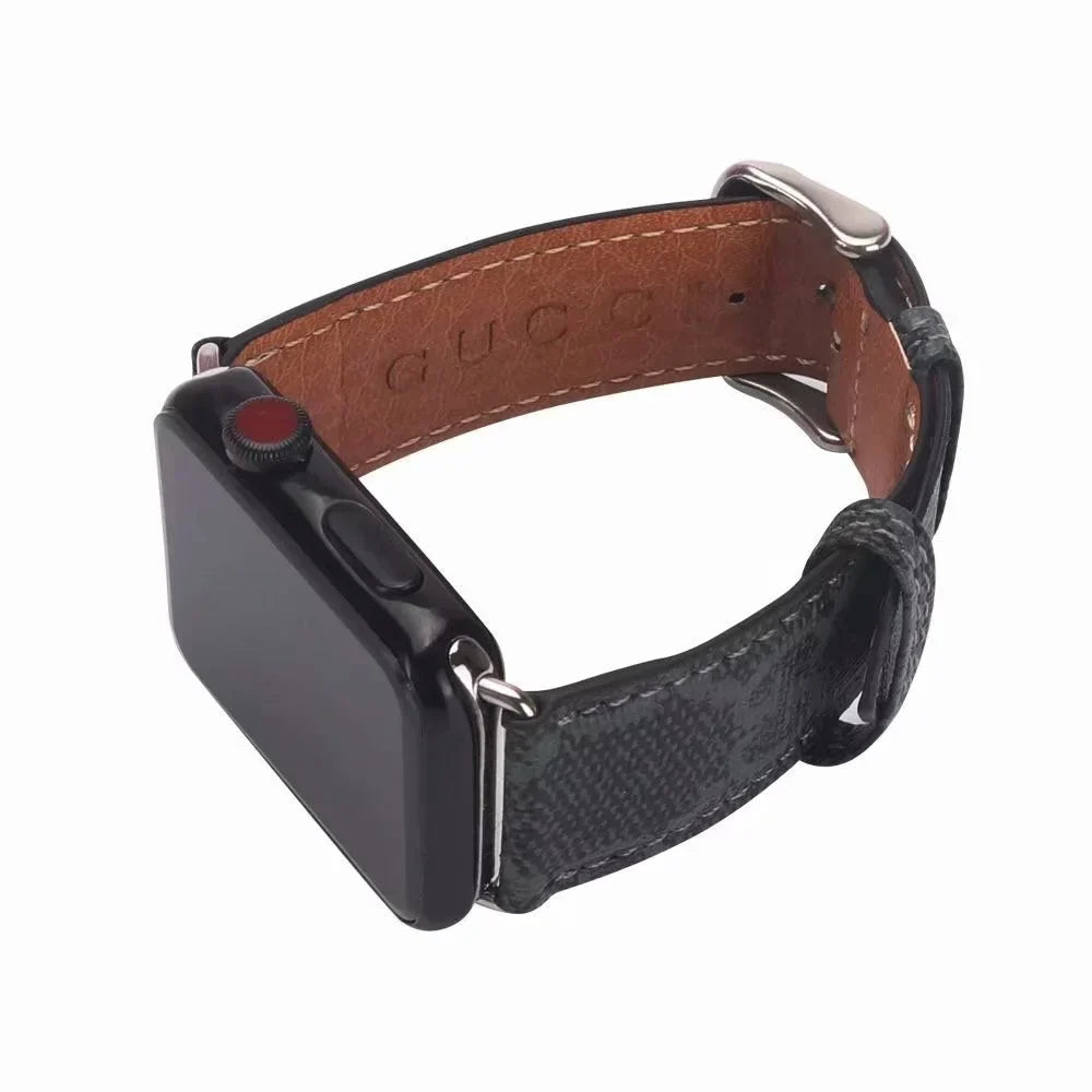 Banna Apple Watch Leathar Ardchaighdeáin