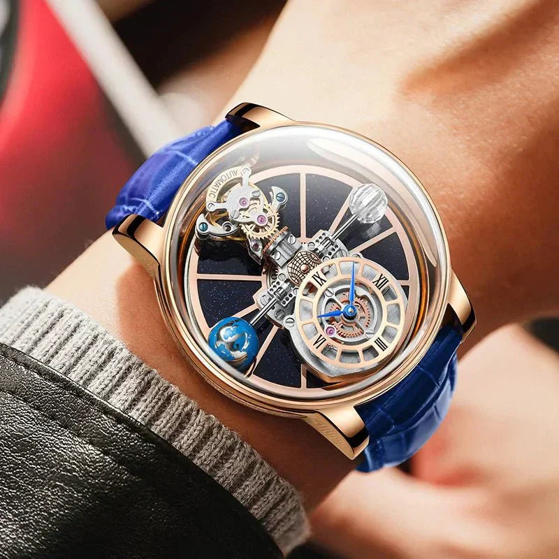 Luxusní hodinky Galactic Pioneer Chronograph Tourbillon