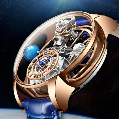 Luxusní hodinky Galactic Pioneer Chronograph Tourbillon