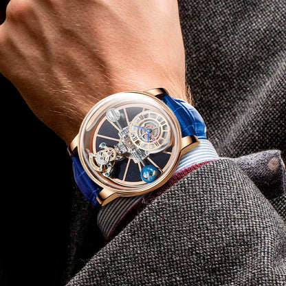 Luxusní hodinky Galactic Pioneer Chronograph Tourbillon