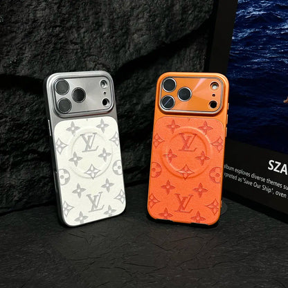 Capa de couro MagSafe para iPhone – Punho magnético & Proteção total