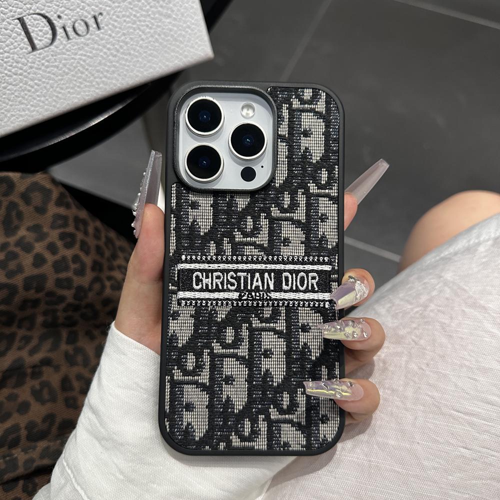 Cás iPhone Fabraic Dearthóir-spreagtha le Mionsonraí Bróidnithe