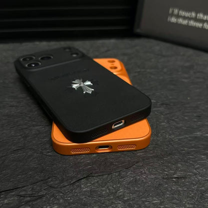 クロムハーツ クロスレザーiPhoneケース