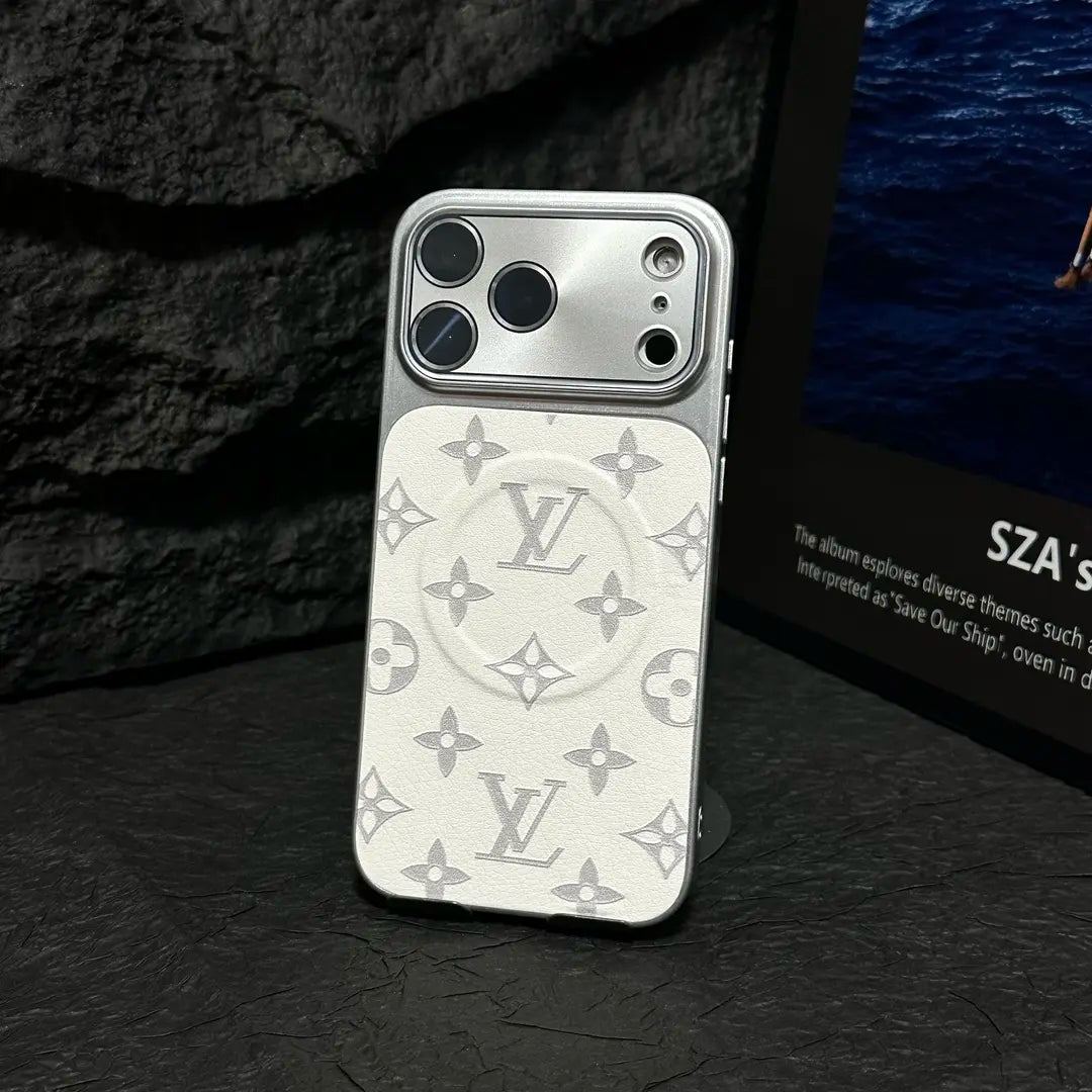 Cás iPhone Leathar MagSafe – Grip Maighnéadach & Cosaint Iomlán