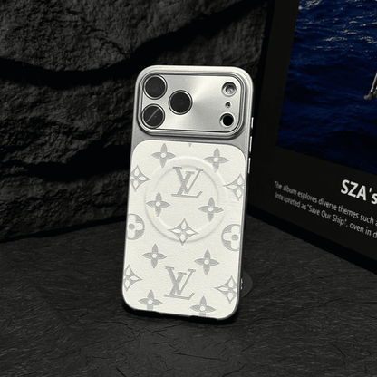 Capa de couro MagSafe para iPhone – Punho magnético & Proteção total
