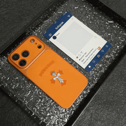 クロムハーツ クロスレザーiPhoneケース