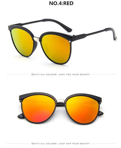 Cat Eye Marke Designer Sonnenbrille Frauen Luxus Kunststoff Sonnenbrille Klassische Retro Outdoor Brillen Oculos De Sol Gafas
