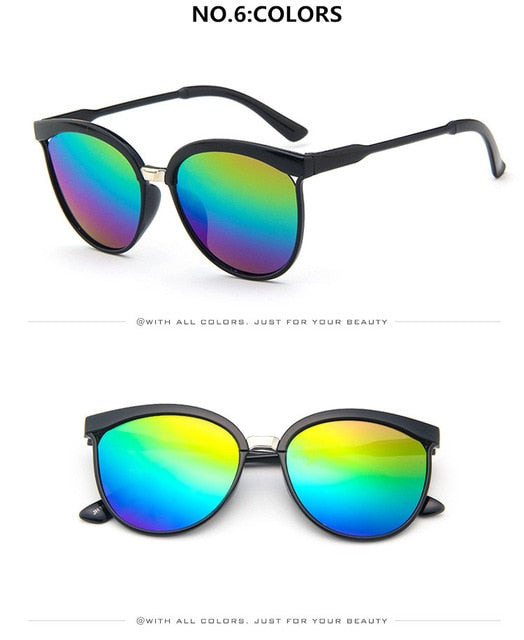Cat Eye Marke Designer Sonnenbrille Frauen Luxus Kunststoff Sonnenbrille Klassische Retro Outdoor Brillen Oculos De Sol Gafas