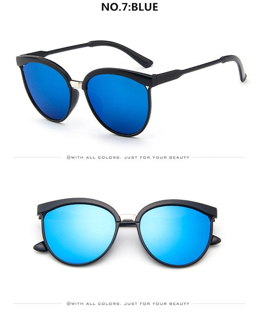 Cat Eye Marke Designer Sonnenbrille Frauen Luxus Kunststoff Sonnenbrille Klassische Retro Outdoor Brillen Oculos De Sol Gafas