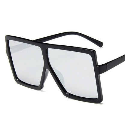 Prevelika plastična ženska sončna očala, kvadratna oblikovalska blagovna znamka, sončna očala z velikimi okvirji za ženska sončna očala UV400 oculos masculino