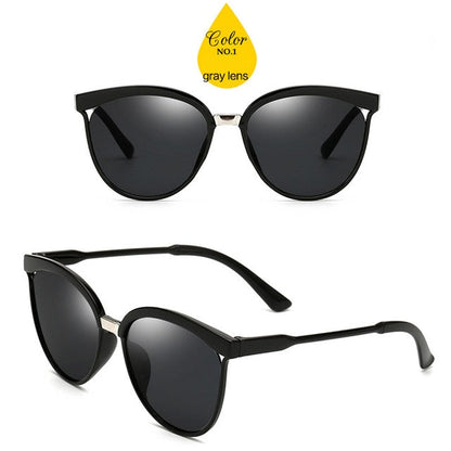 LeonLion Candies-Gafas De Sol De estilo ojo De gato para mujer, anteojos De Sol clásicos De plástico De lujo, estilo Retro, para exteriores