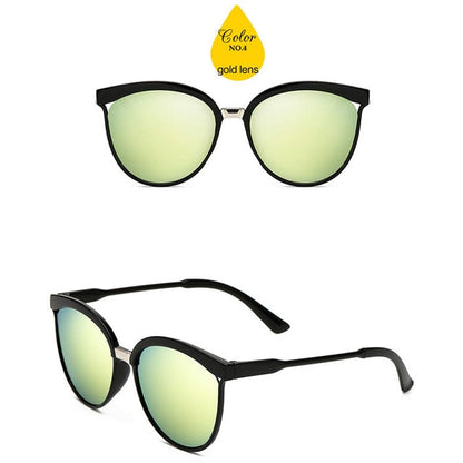 LeonLion Candies-Gafas De Sol De estilo ojo De gato para mujer, anteojos De Sol clásicos De plástico De lujo, estilo Retro, para exteriores
