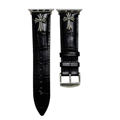 Cinturino per Apple Watch in pelle incrociata